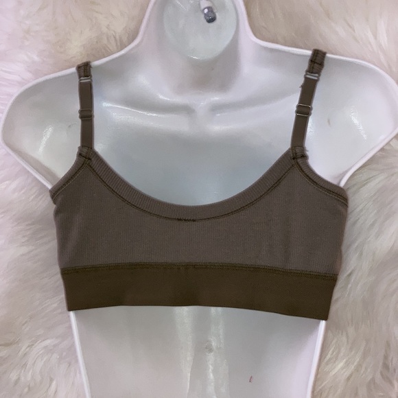 SKIMS Brown Ribbed Bra - Picture 4 of 8